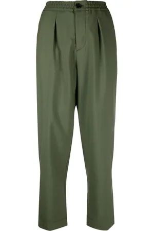 Marni Pantalon chino à taille élastiquée