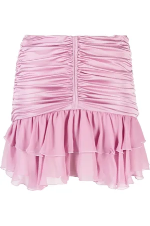 BLUMARINE Minijupe froncée à volants