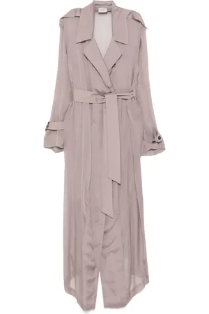 ALYSI Trench en chiffon