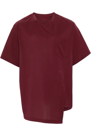 Y-3 T-shirt à logo en caoutchouc