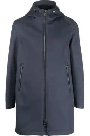 HERNO Manteau zippé à capuche