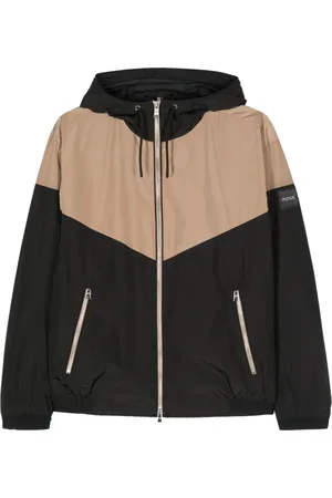 HUGO BOSS Veste colour block à patch logo