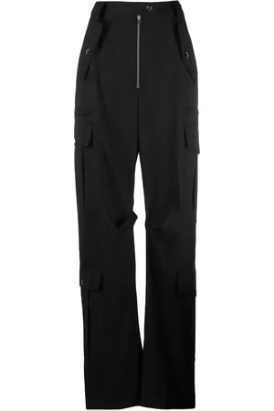 Christopher John Rogers Pantalon ample à poches cargo