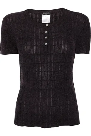 CHANEL Haut encachemire mélangé (2001)