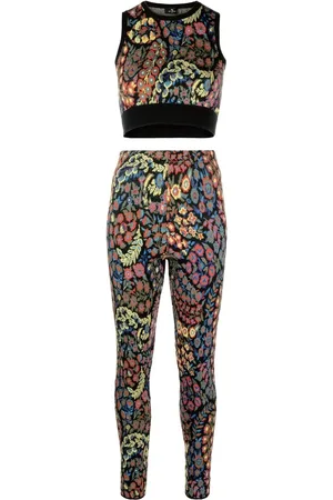 Etro Ensemble débardeur-legging à fleurs
