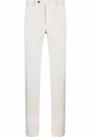 PT Torino Pantalon chino droit à taille mi-haute