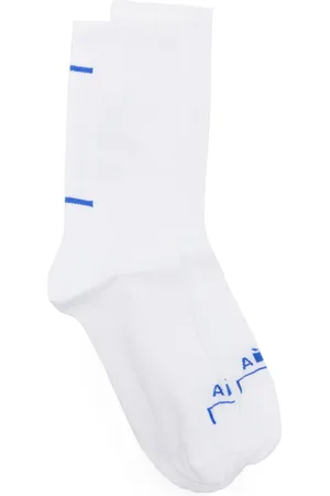 A-cold-wall* Chaussettes à logo en intarsia