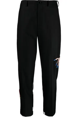 UNDERCOVER Pantalon fuselé à taille mi-haute