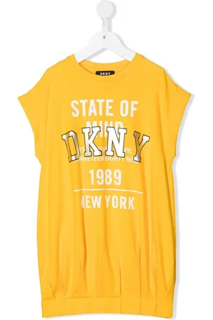 DKNY Robe à logo imprimé