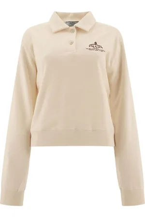 Prada Polo à logo brodé