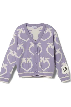 Pinko Cardigan à motif Love Birds