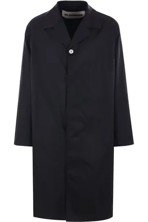 Jil Sander Manteau droit à simple boutonnage