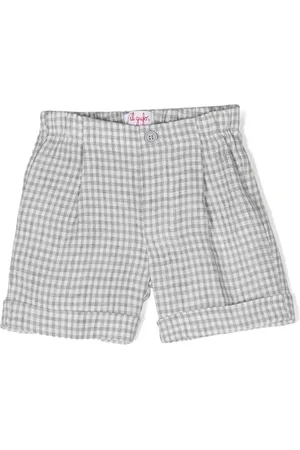 Il gufo Short à carreau vichy
