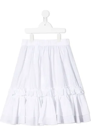 Maison Margiela Jupe bi-matière à volants