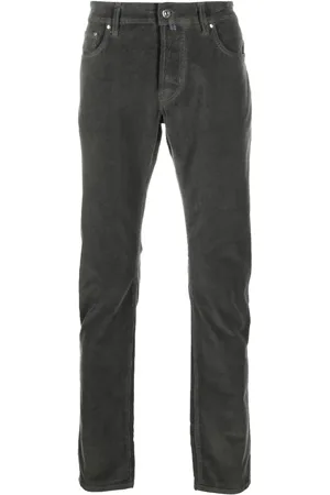 Jacob Cohen Pantalon droit à coupe cinq poches