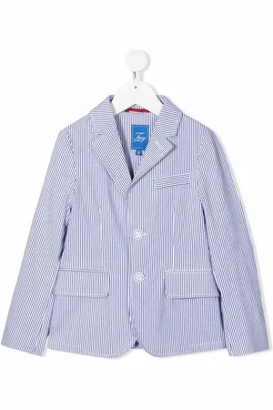 FAY Blazer rayé à simple boutonnage
