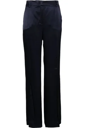 Alberta Ferretti Pantalon à coupe droite