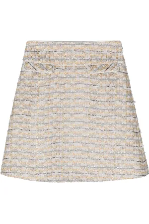SHIATZY CHEN Minijupe en tweed à coupe évasée