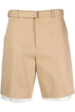 Lanvin Bermuda en coton à bords contrastants