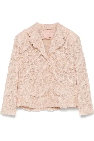 ERMANNO SCERVINO Blazer à empiècements en dentelle