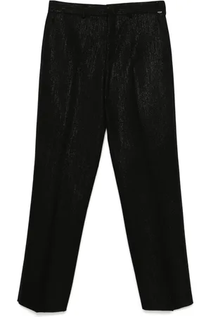 Fendi Pantalon à effet métallisé
