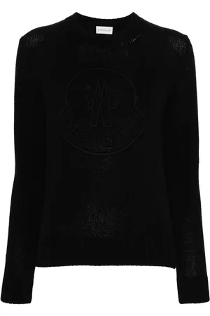 Moncler Pull à logo brodé