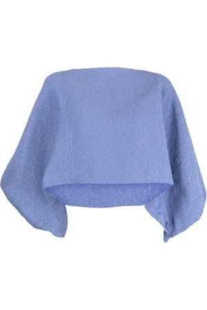 Voz Pull crop à design de cape