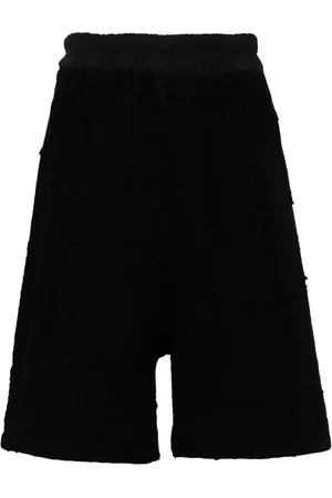 BY WALID Short en coton à taille élastiquée