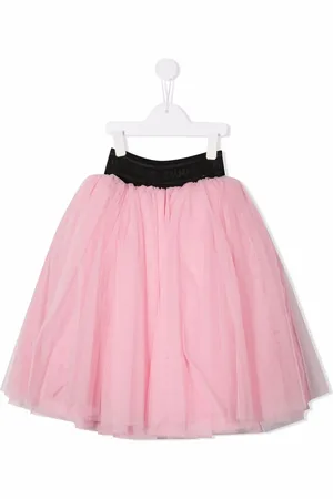 Balmain Jupe-tutu à ceinture à logo