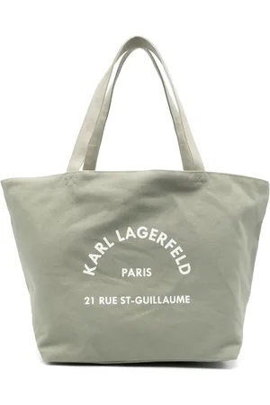 Karl Lagerfeld Sac porté épaule à logo imprimé