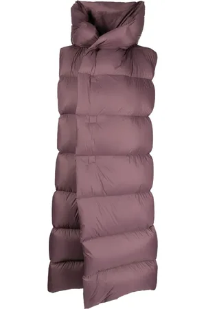 Rick Owens Gilet matelassé Luxor à capuche