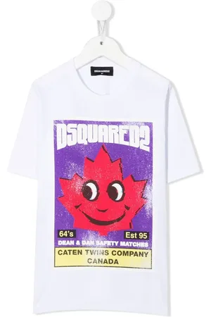 Dsquared2 T-shirt en coton à imprimé graphique