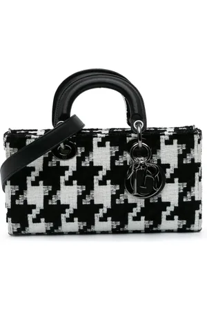 Dior Sac à bandoulière Lady D Joy médium à motif pied-de-poule (2022)