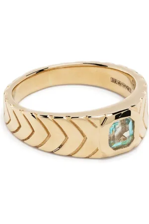 JACQUIE AICHE Bague en 14ct sertie d