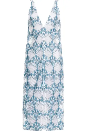 Agua by Agua Bendita Robe Suspiro Ribbons