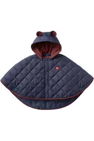 Familiar Cape matelassé à capuche détachable