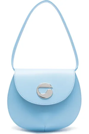 COPERNI Sac porté épaule en cuir à plaque logo