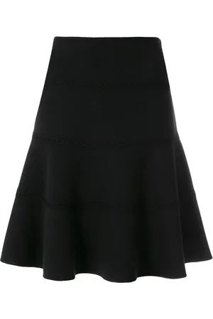 Alaïa Jupe évasée à taille haute
