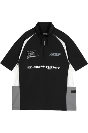 Izzue Chemise à col zippé