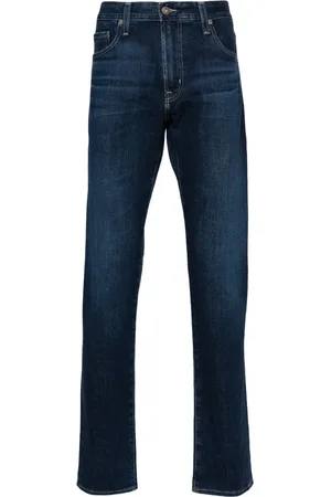 AG Jeans Jean droit à patch logo