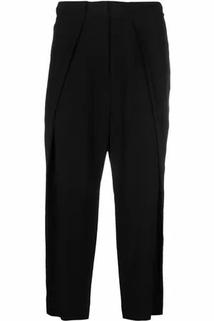 Balmain Pantalon court à plis marqués