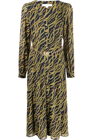 Michael Kors Robe-chemise à imprimé chaîne