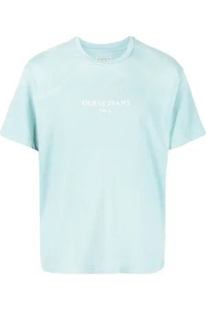 Guess T-shirt en coton à logo imprimé