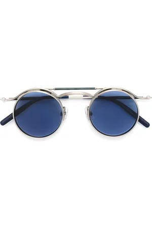 MATSUDA Lunettes de soleil à monture ronde