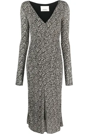 Isabel Marant Robe mi-longue Laly à motif abstrait