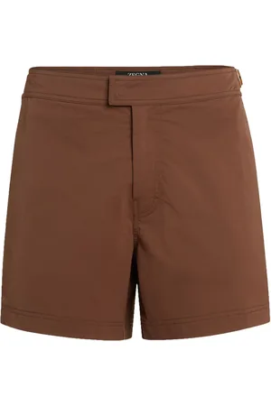 Ermenegildo Zegna Short de bain 232 Road Brand Mark