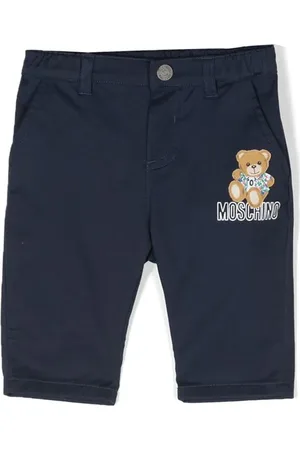 Moschino Pantalon chino à logo imprimé