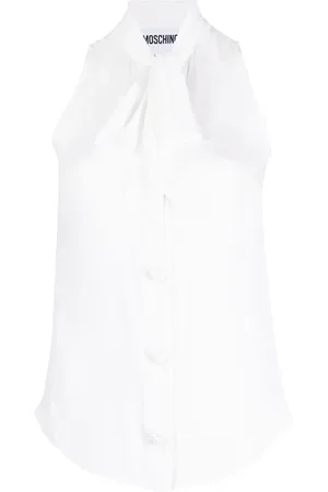 Moschino Blouse à col lavallière