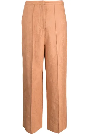 ALYSI Pantalon Ajoure à coupe ample