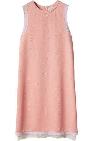 Burberry Robe à détails en dentelle